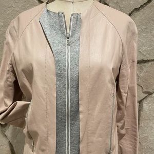 Robert Rodriquez Pink leather jacket size small